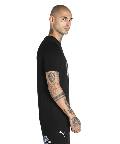 RCB Graphic Mens T-Shirt - Black - RCB 