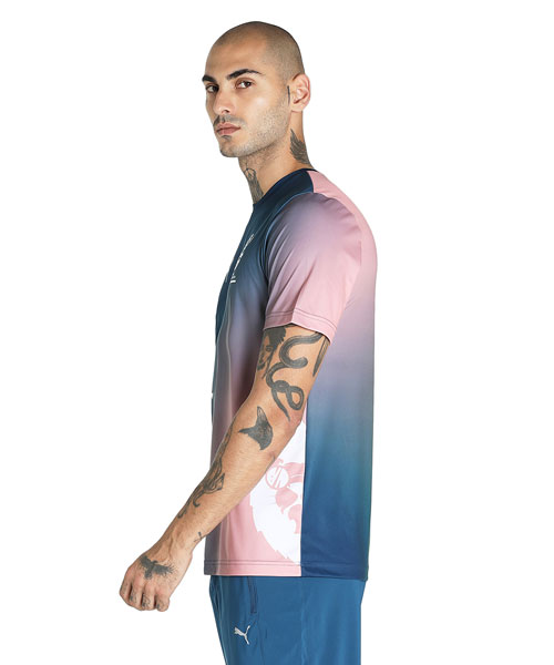 RCB Graphic Mens T-Shirt - Blue - RCB 