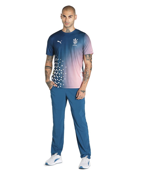 RCB Graphic Mens T-Shirt - Blue - RCB 